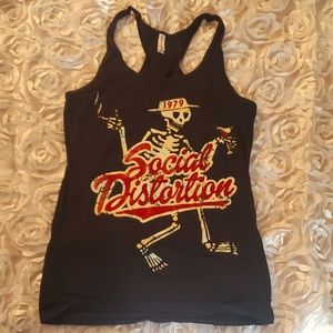 Social Distortion Racer Back tank